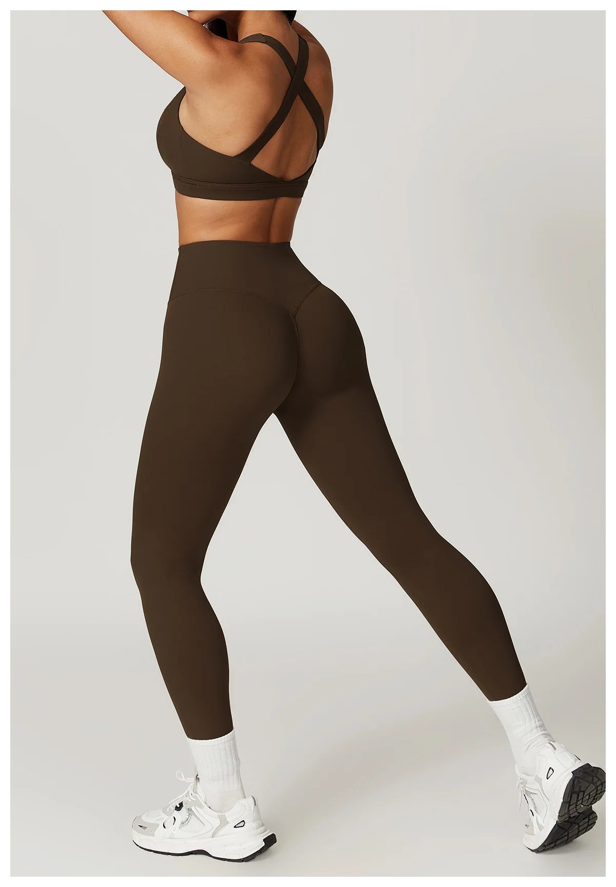 Butt Lifting Running Leggings Women 2025 High Waist Quick-Dry Naked Feel Yoga Pants Tummy Control Outdoor Workout Tights for Gym