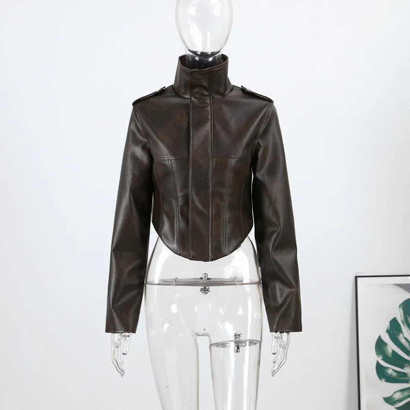 The Balloon Sleeve Biker Jacket