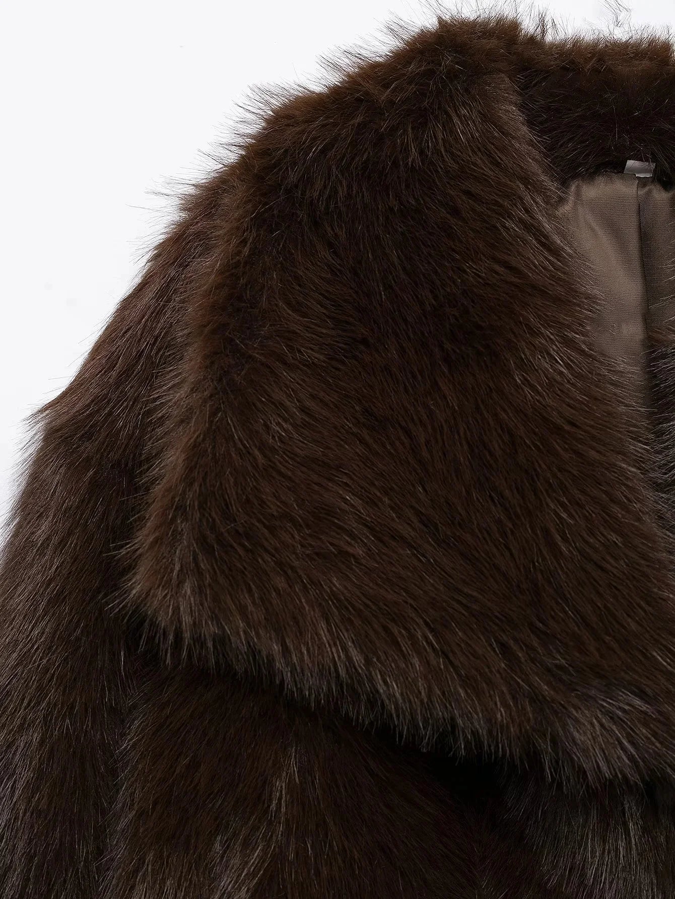 The Oversized Faux Fur Coat