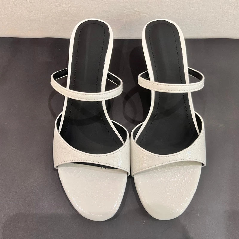 JOZHAMTA Size 34-43 Women Real Leather Casual Flats Slippers Comfort Slides Sandals Soft  Fashion 2025 Daily Home Outdoor