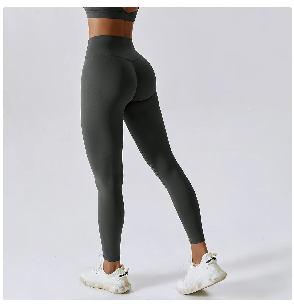 Butt Lifting Running Leggings Women 2025 High Waist Quick-Dry Naked Feel Yoga Pants Tummy Control Outdoor Workout Tights for Gym