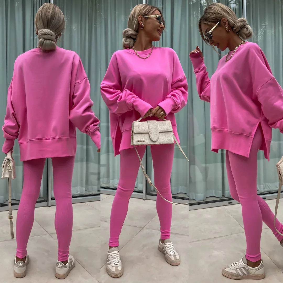 The Oversized Knit Trouser Set