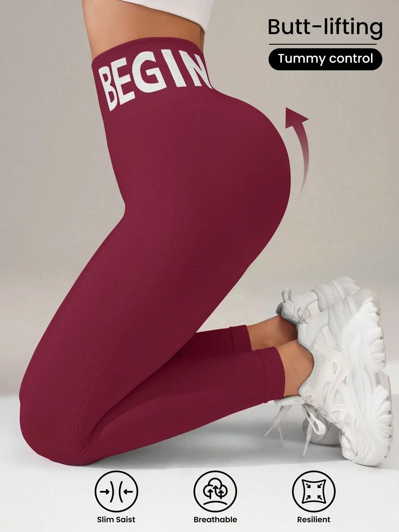The Band Script Yoga Tight