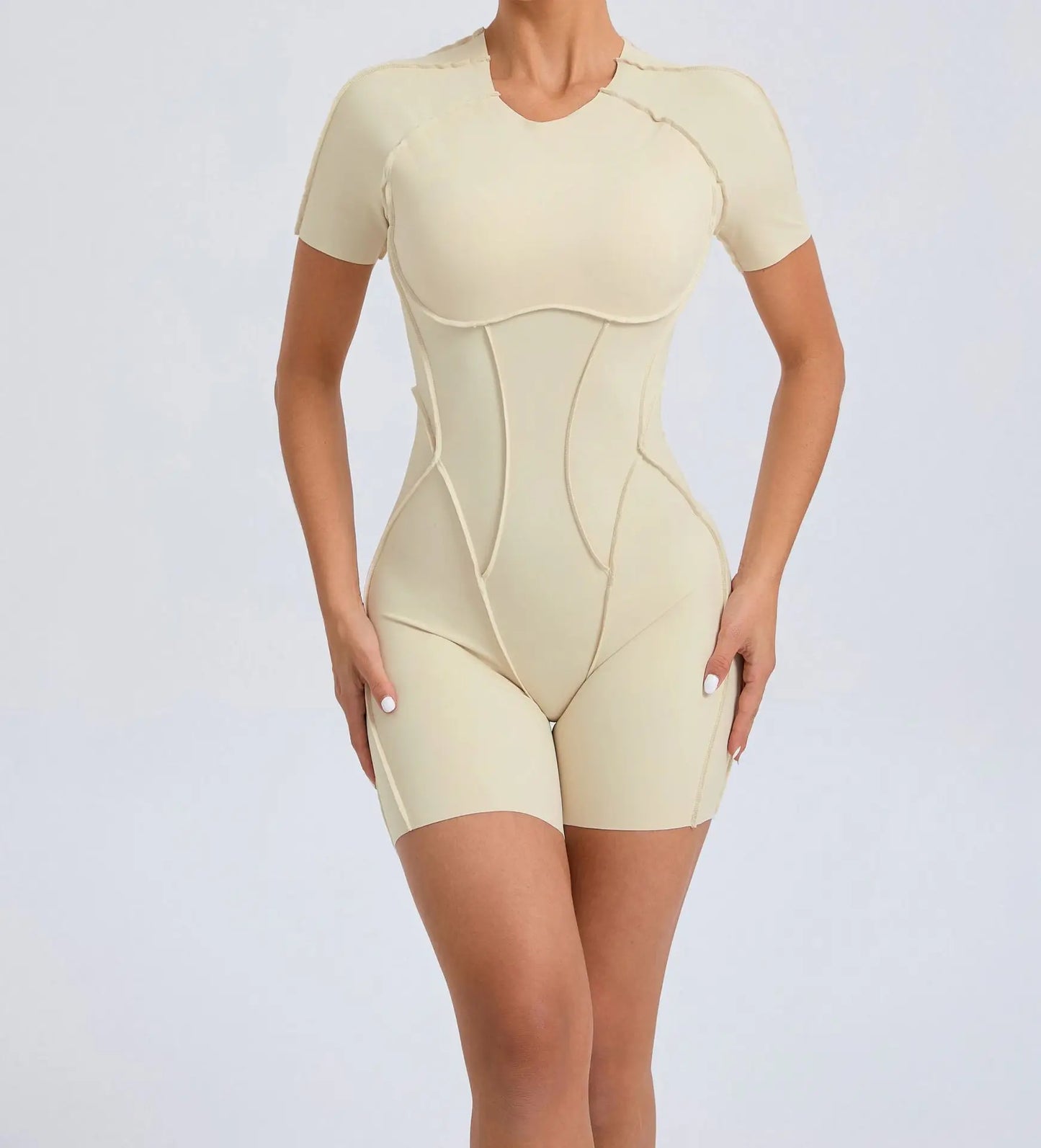 The V-Butt Push-Up Cycling Jumpsuit