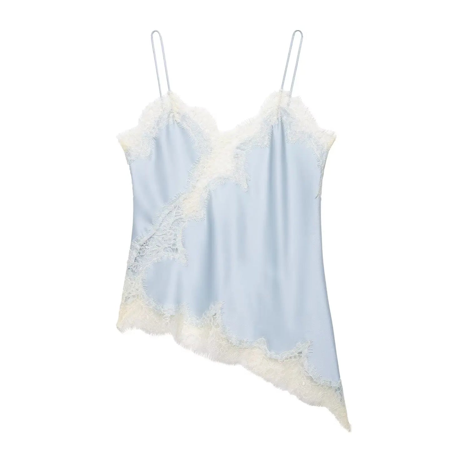 The Asymmetric Lace Camisole