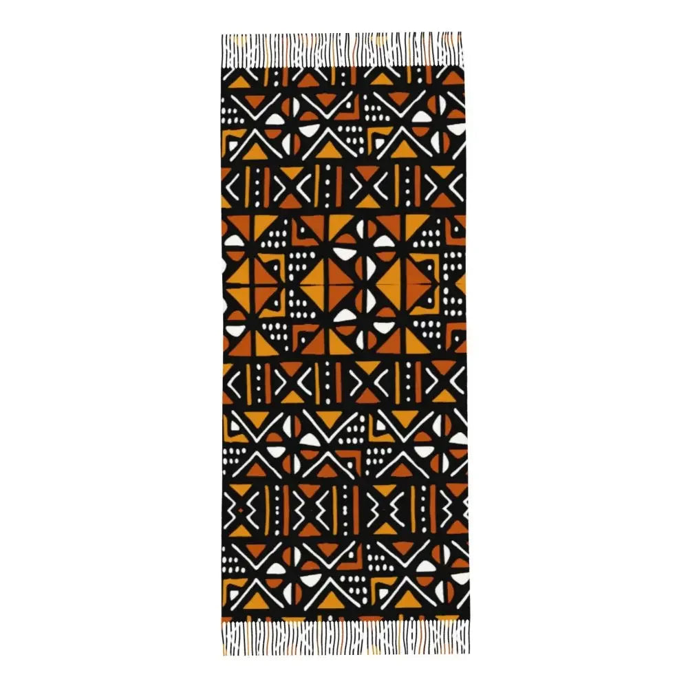 The Tribal Print Wrap Scarf