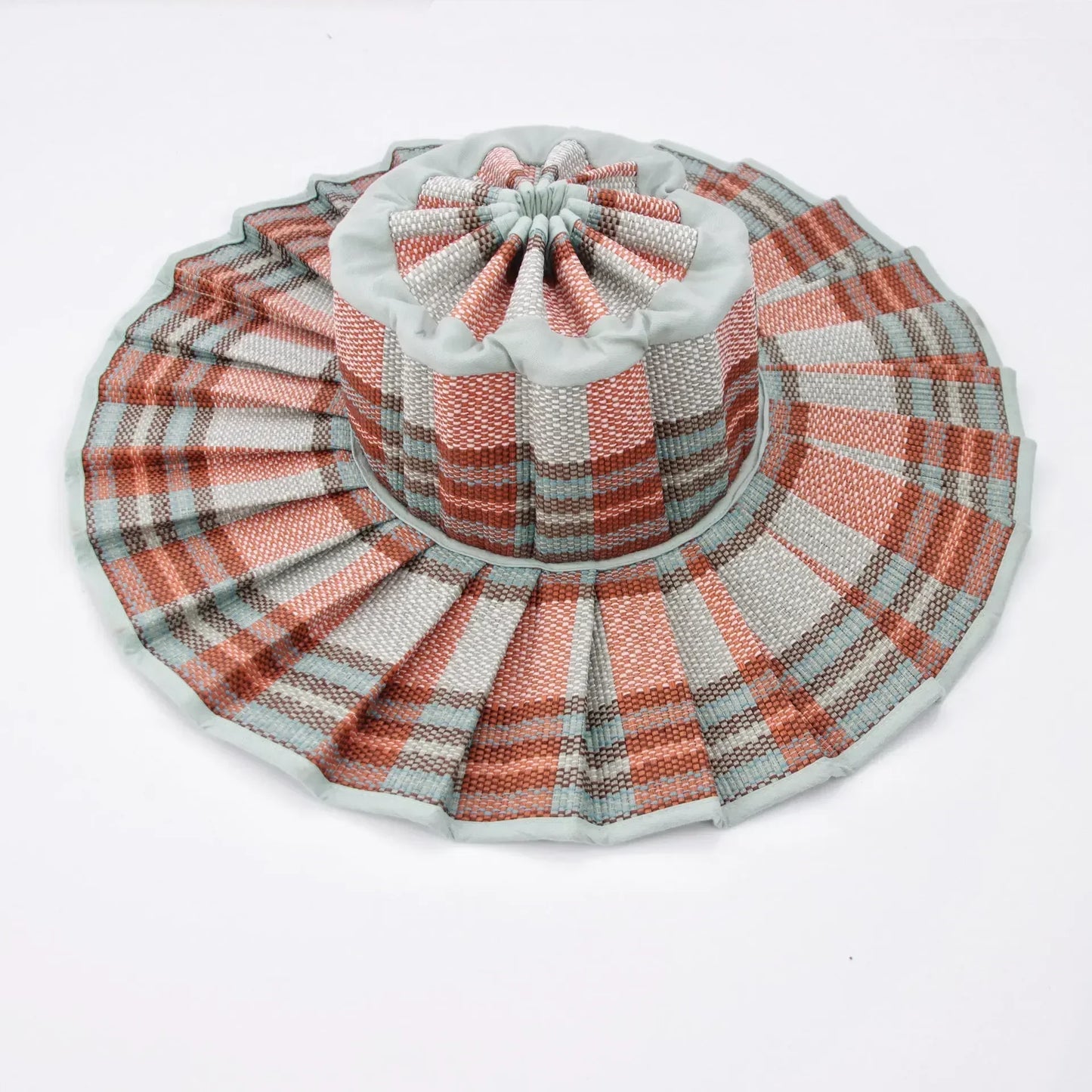 The Y2K Reversible Pleated Straw Hat