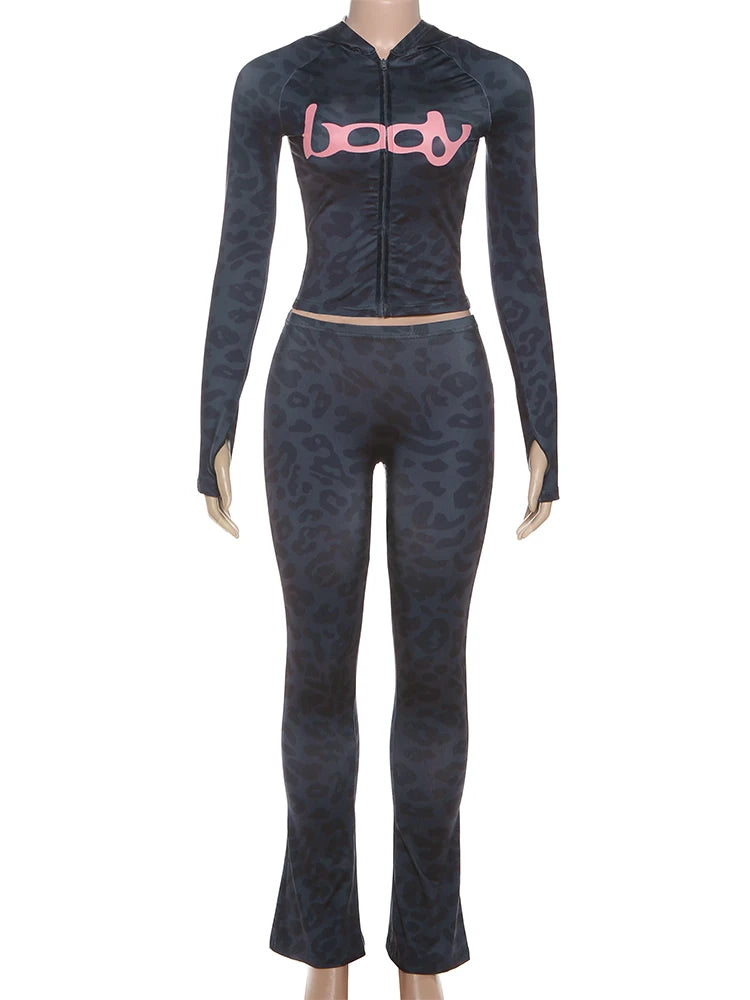 The Zip Hoodie Legging Set