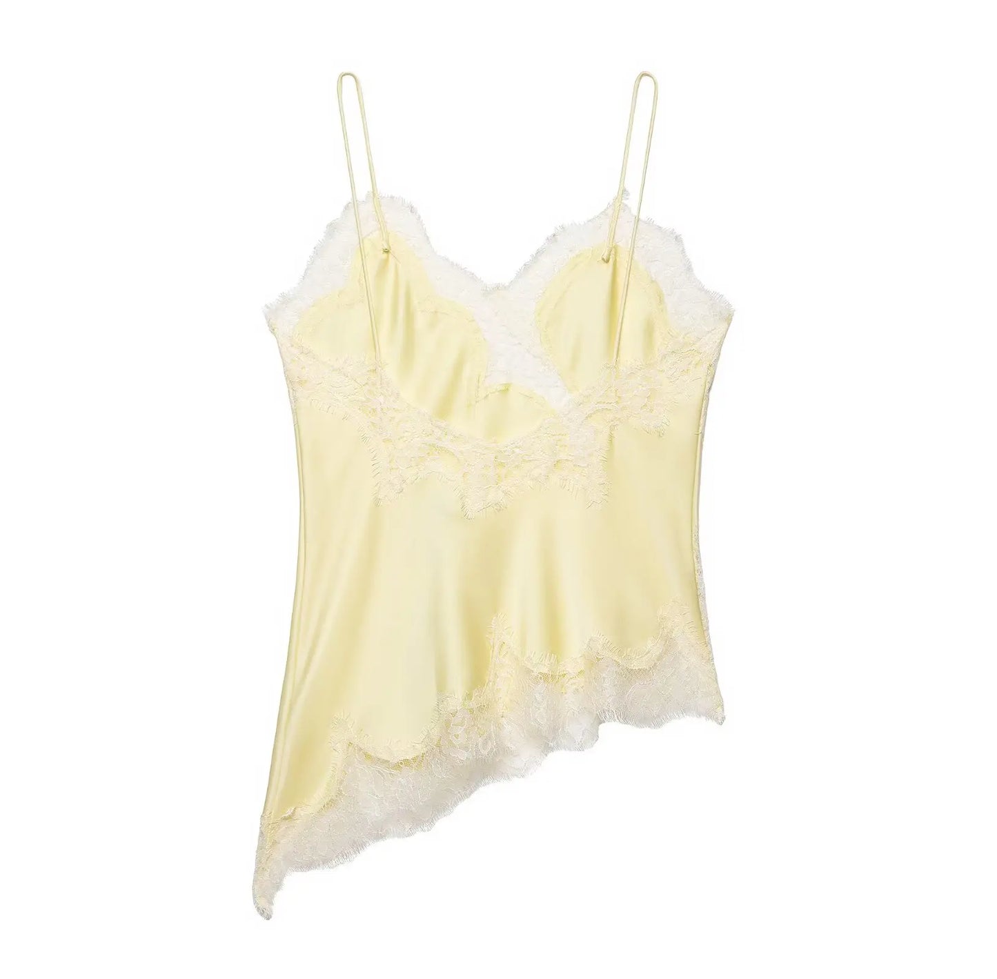 The Asymmetric Lace Camisole