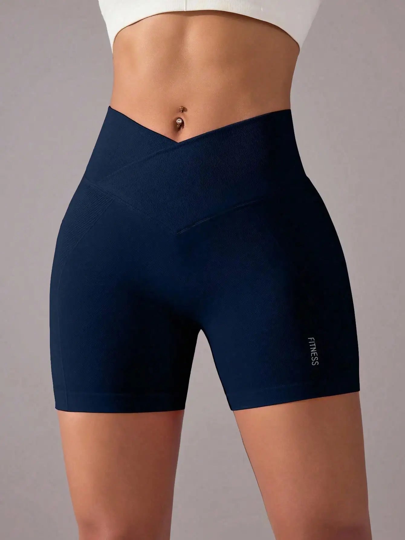 The 3-Piece V-Waist Peach Short