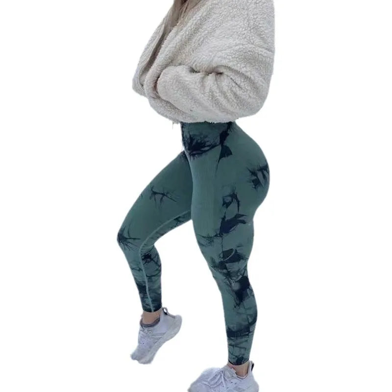 The Tie-Dye Peach Lift Pant