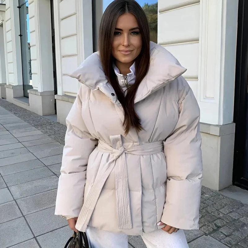 The Tie-Up Cotton Coat