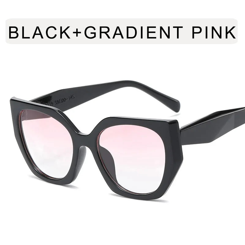 The Transparent Anti-Blue Light Polygon Glasses