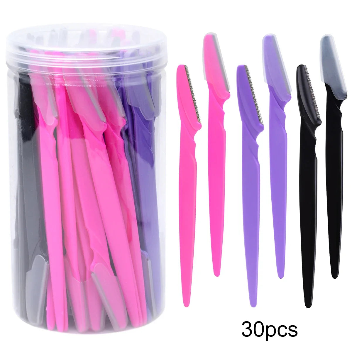 The 30-Piece Eyebrow Razor Set