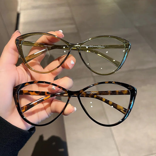The Cat Eye Blue Light Frames
