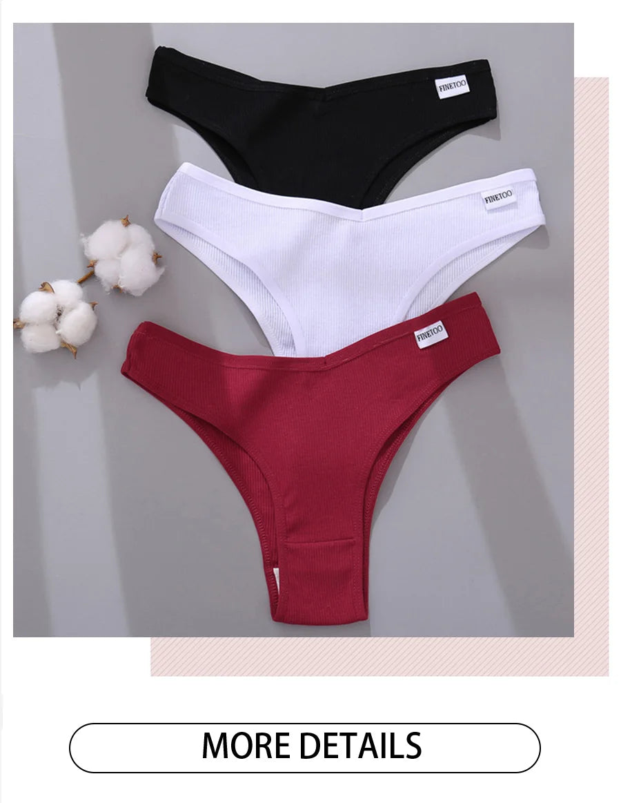 The 5-Pack Cotton Brazilian Brief Set