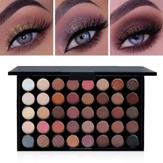 The 40-Color Glitter Eyeshadow Palette