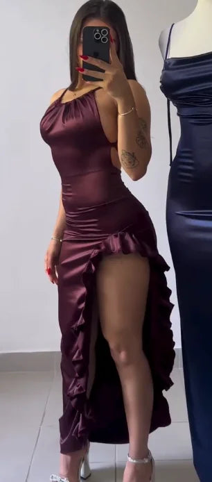 The Y2K Halter Dress