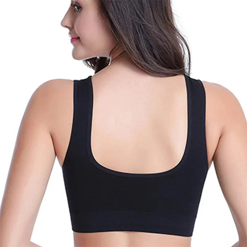 The Striped Seamless Sports Crop Bra