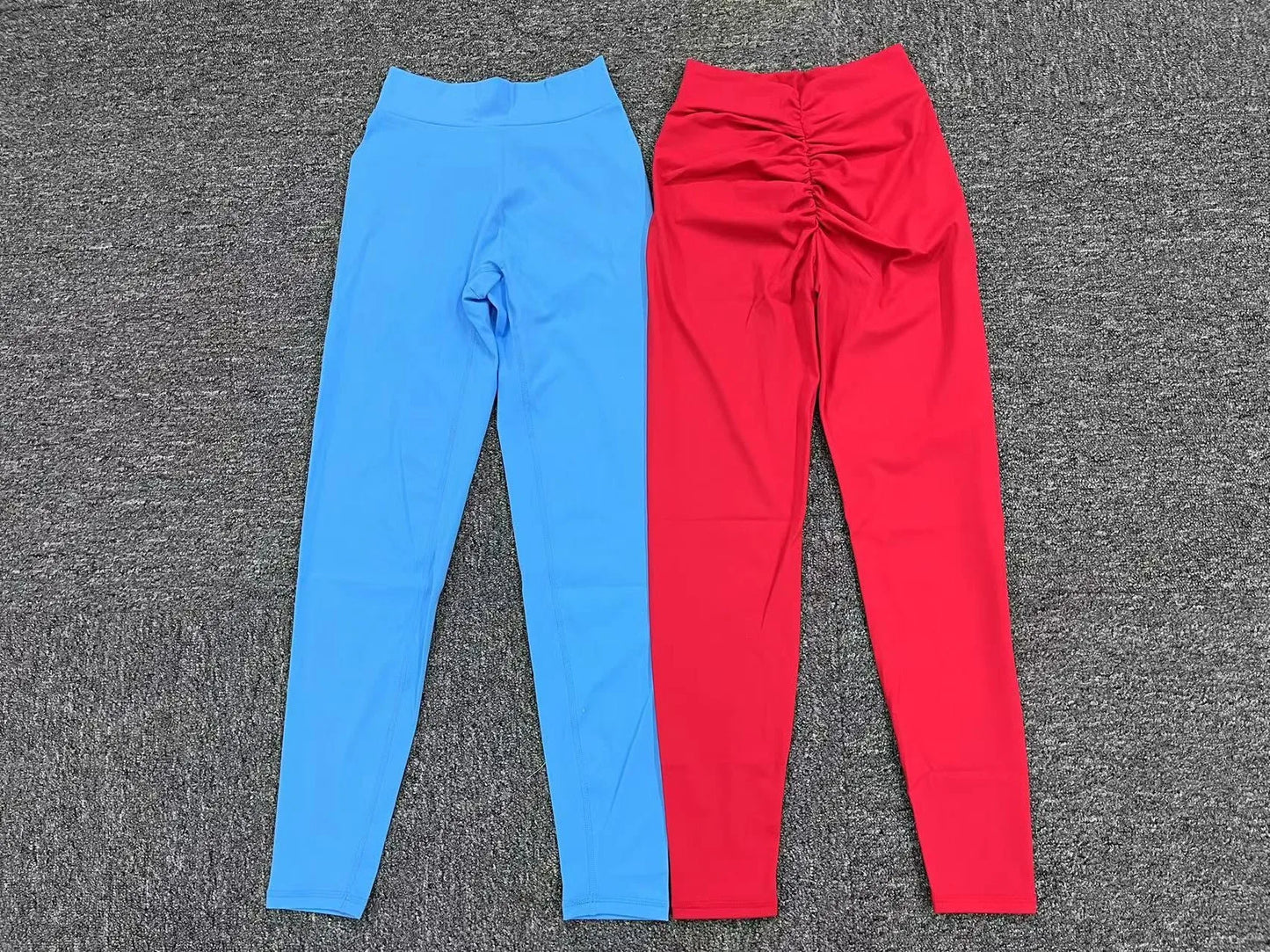 Women Pants High Waist Sexy Sporty Leggings for Fitness Push Up New in Pants Gym Tights Yoga Woman Clothing Brown Red Pink