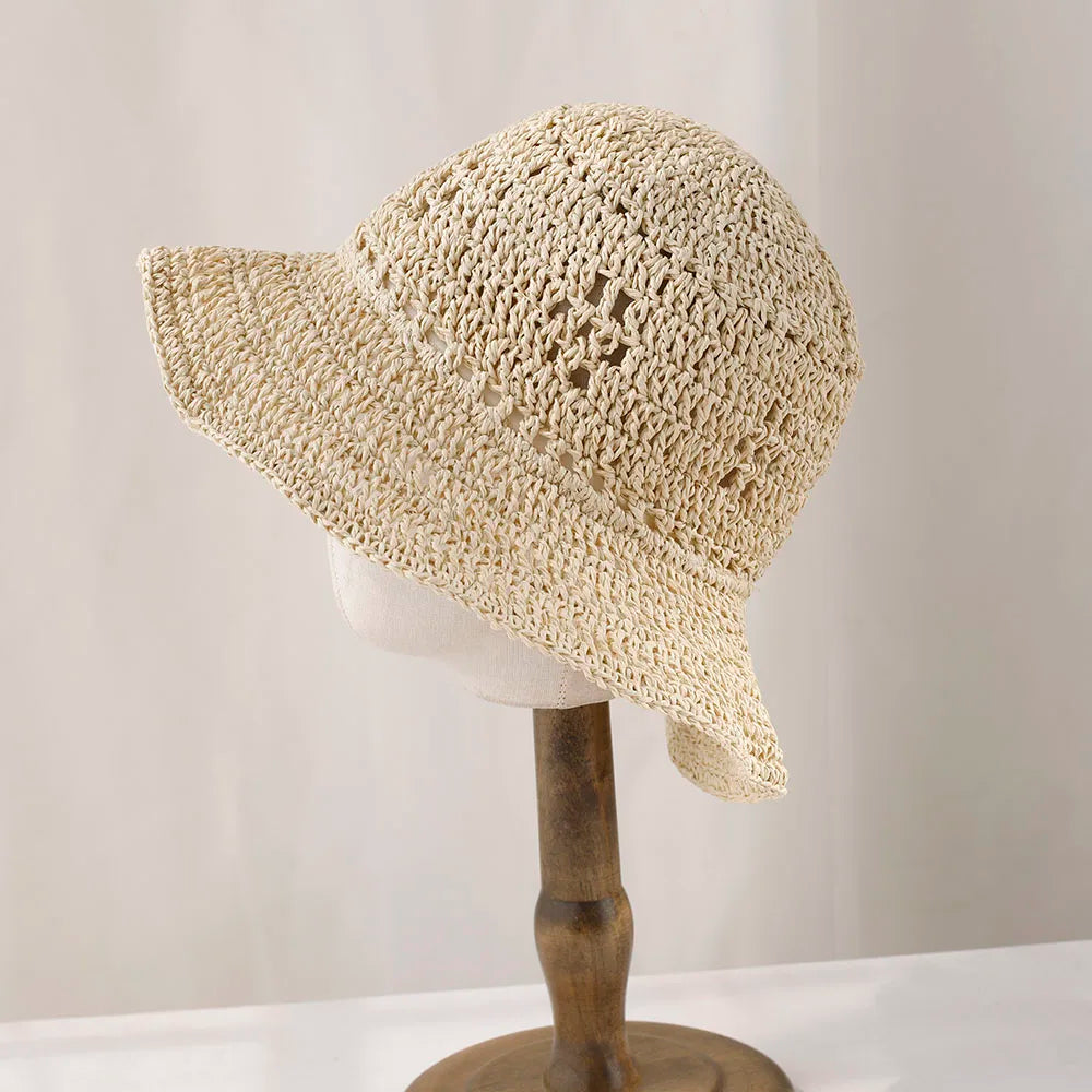 The Y2K Korean Handwoven Panama Hat