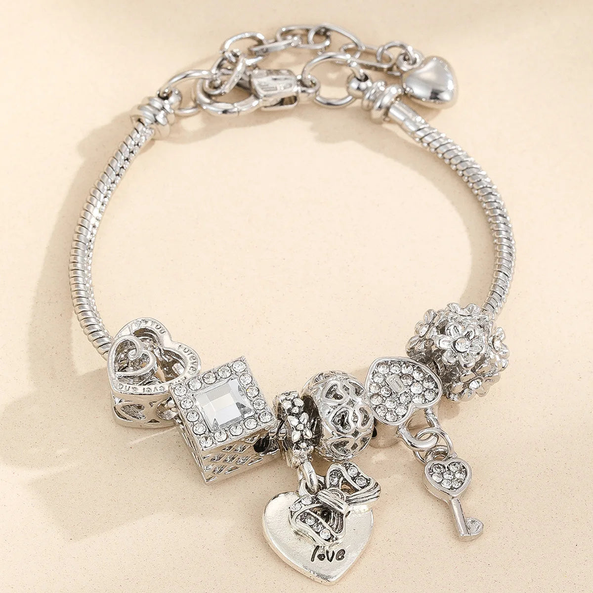 The Beaded Charm Bracelet
