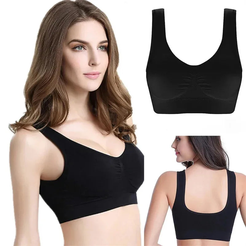 The Striped Seamless Sports Crop Bra