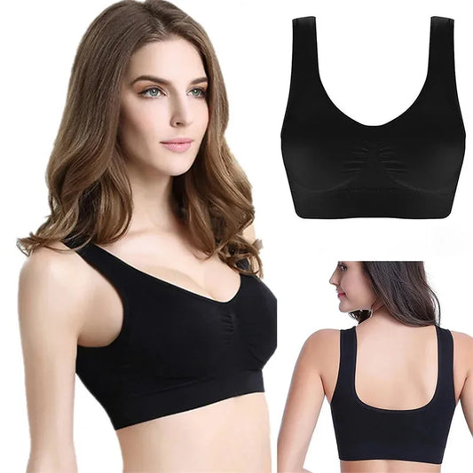 The Striped Seamless Sports Crop Bra