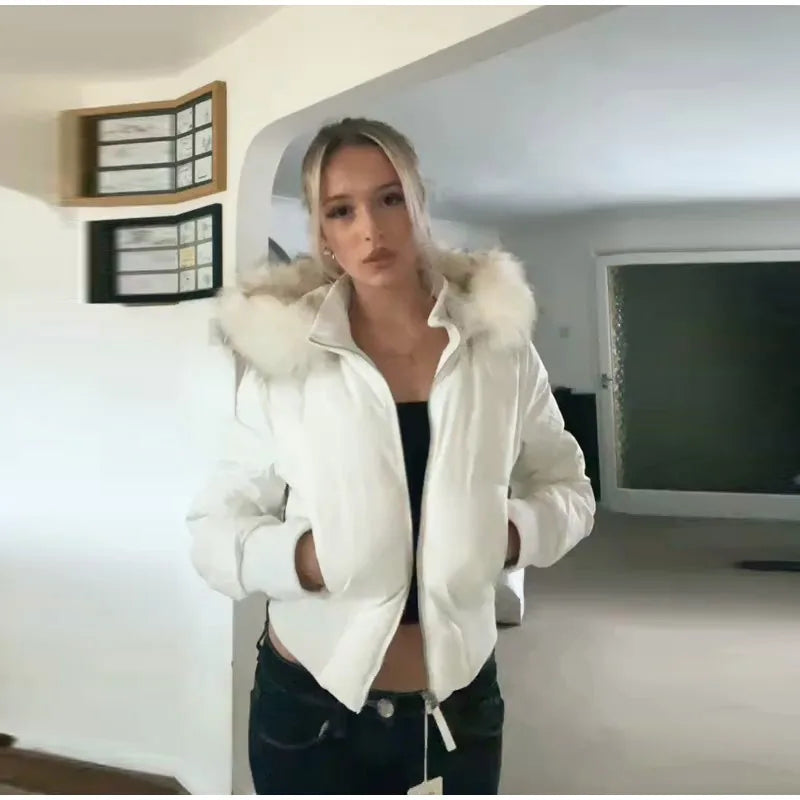 The Belted Fur Hood Parka