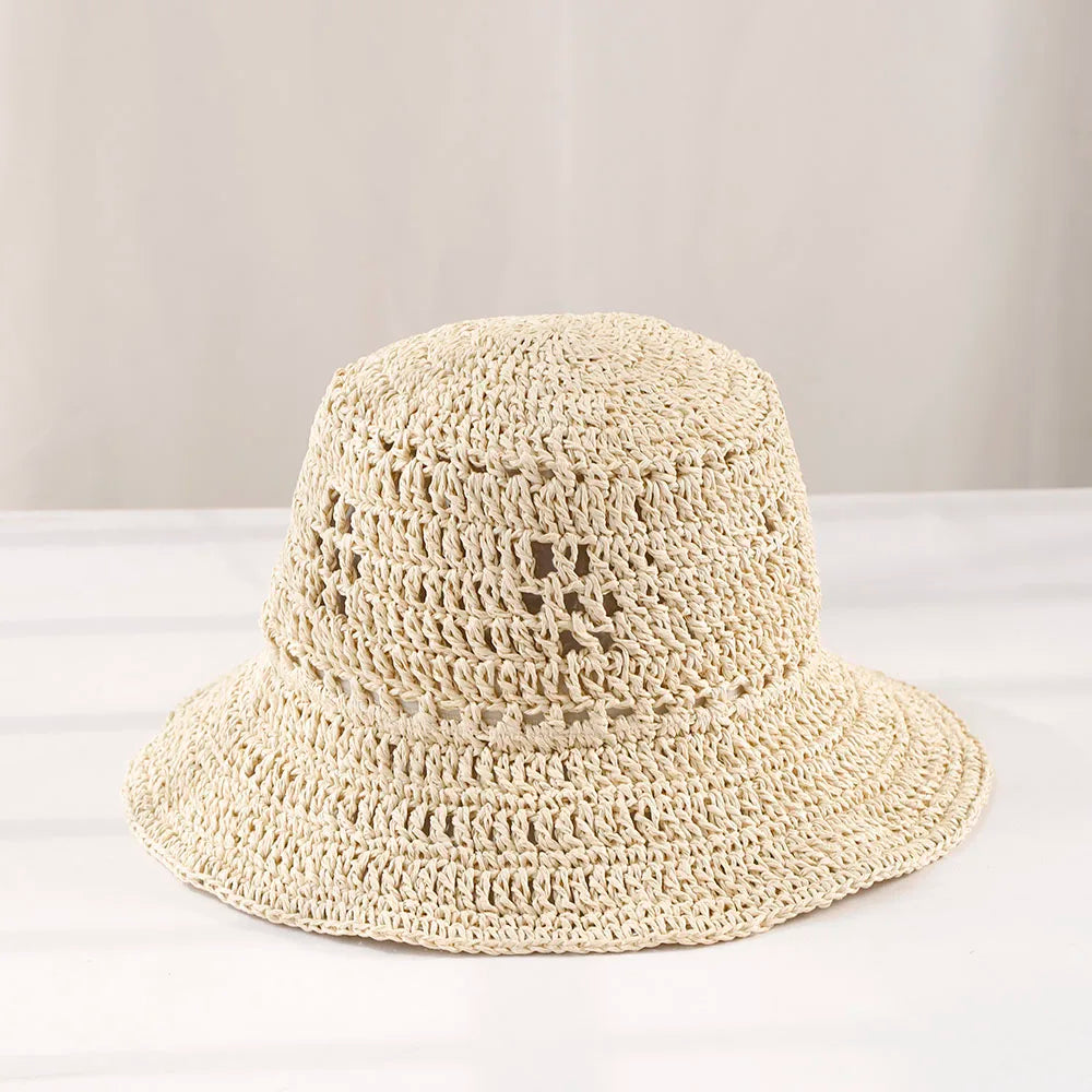 The Y2K Korean Handwoven Panama Hat