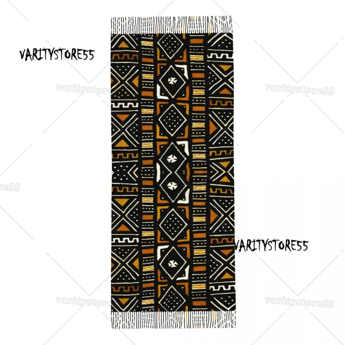 The Tribal Print Wrap Scarf