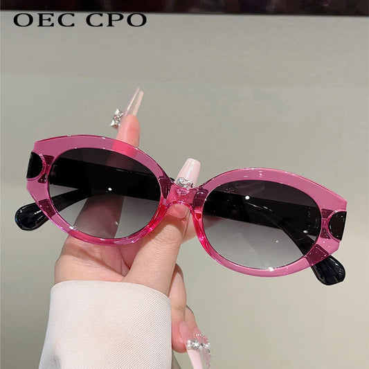 The Candy Color Cat Eye Sunglasses