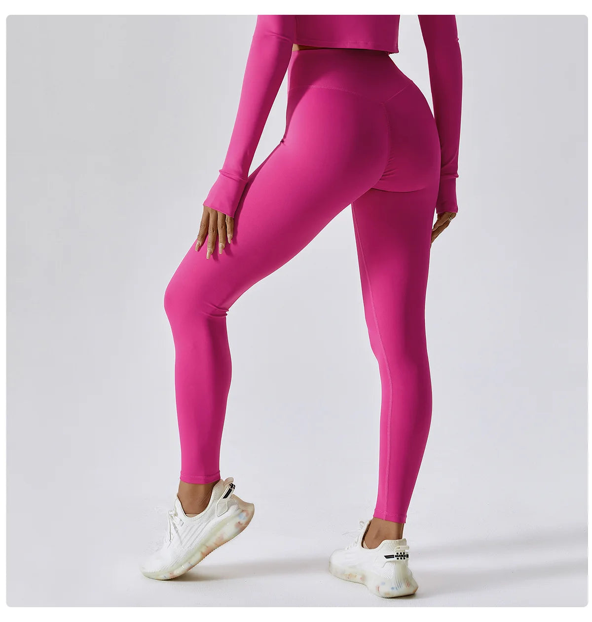 Butt Lifting Running Leggings Women 2025 High Waist Quick-Dry Naked Feel Yoga Pants Tummy Control Outdoor Workout Tights for Gym