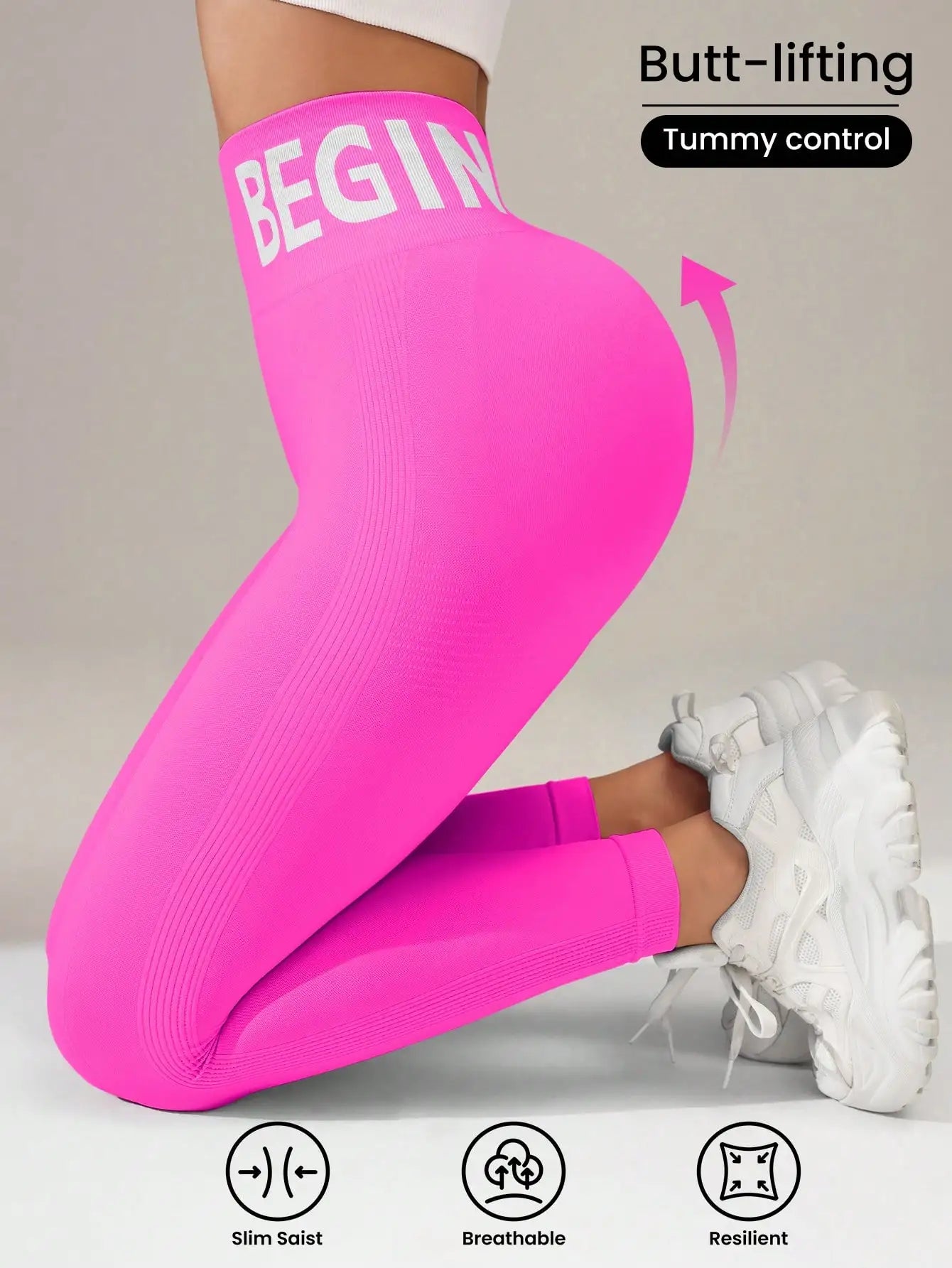 The Band Script Yoga Tight