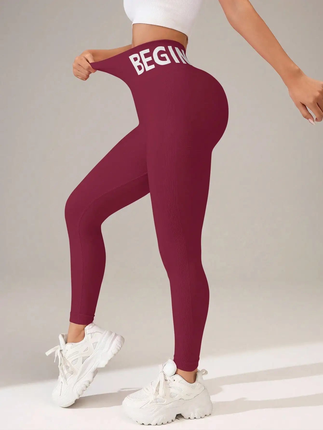 The Band Script Yoga Tight