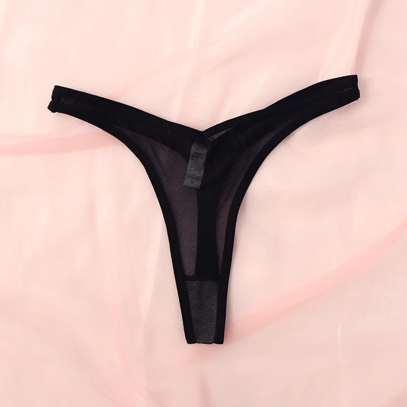 The Translucent Mesh T-Back Thong