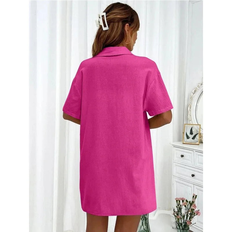 Solid Color Casual Loose Short Pants Sets For Women 2024 Elegant Summer Women's Two Pieces Suit Full Set Female Outfit Clothes
