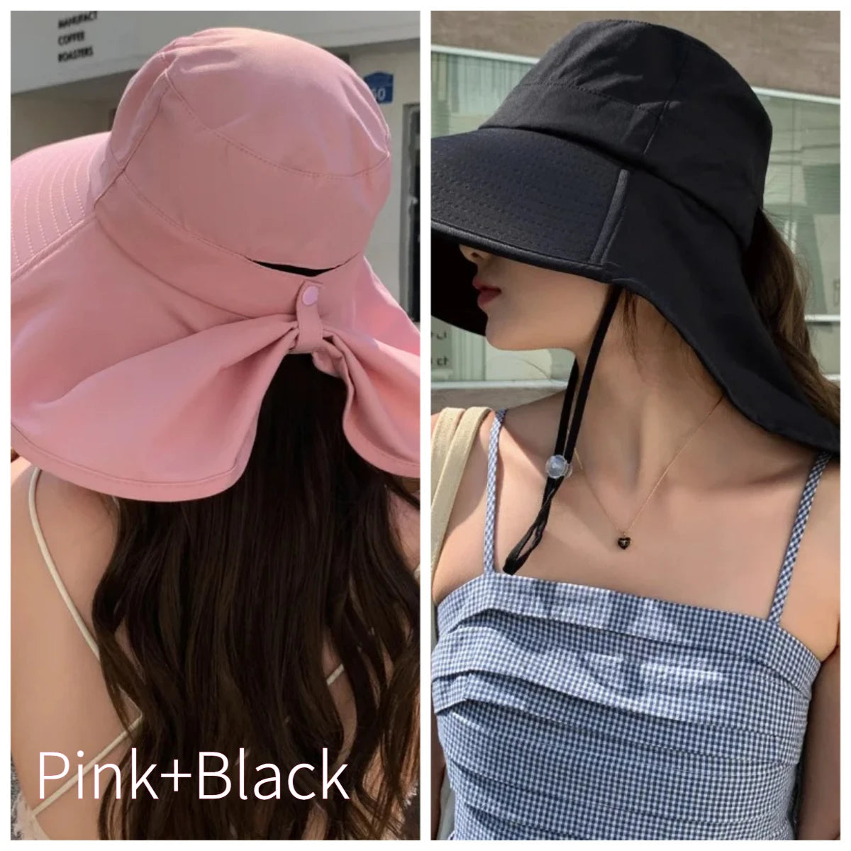 The Wide Brim Neck Cover Safari Cap