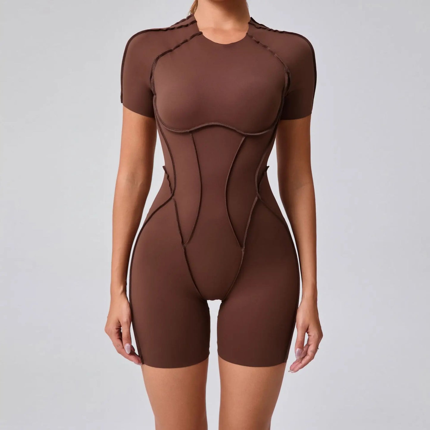 The V-Butt Push-Up Cycling Jumpsuit