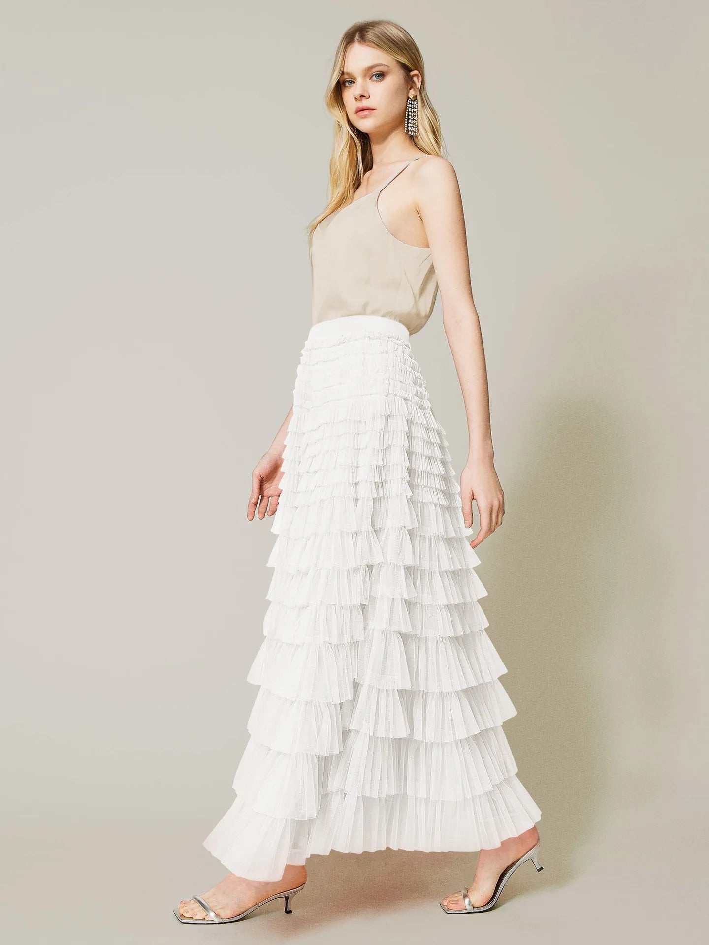 The Boho Multilayer Tulle Maxi