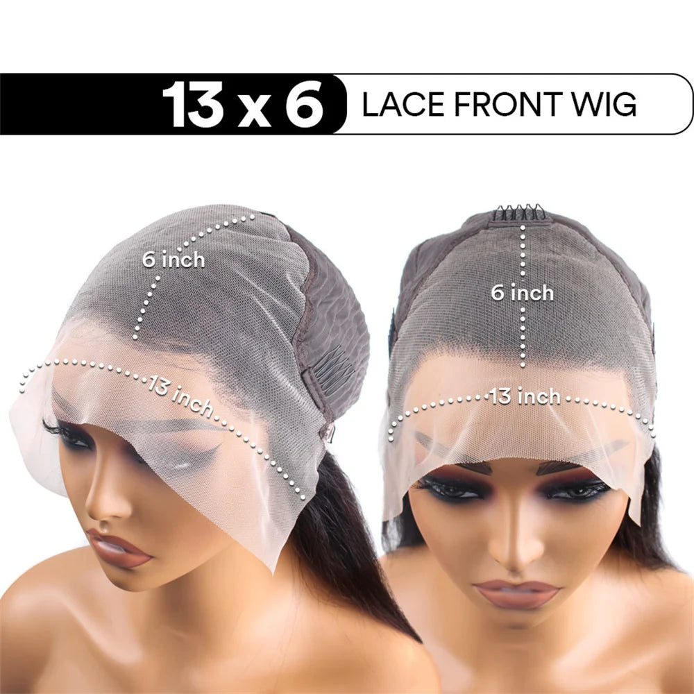 The 250 Density Deep Wave HD Lace Wig