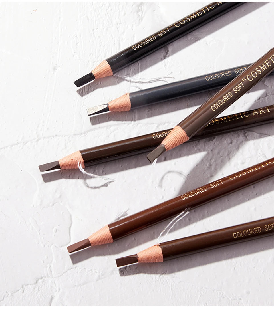 The 6-Color Waterproof Brow Pencil