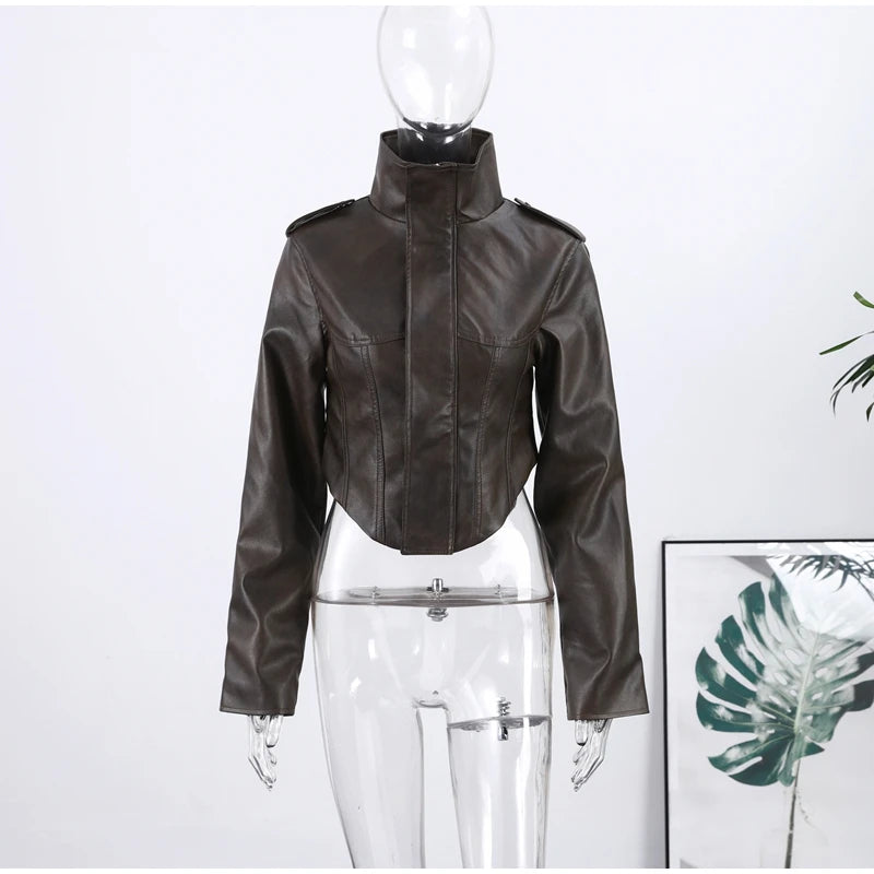 The Balloon Sleeve Biker Jacket