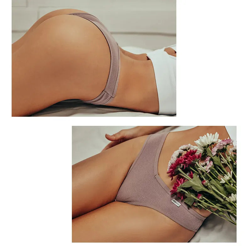 The 5-Pack Cotton Brazilian Brief Set