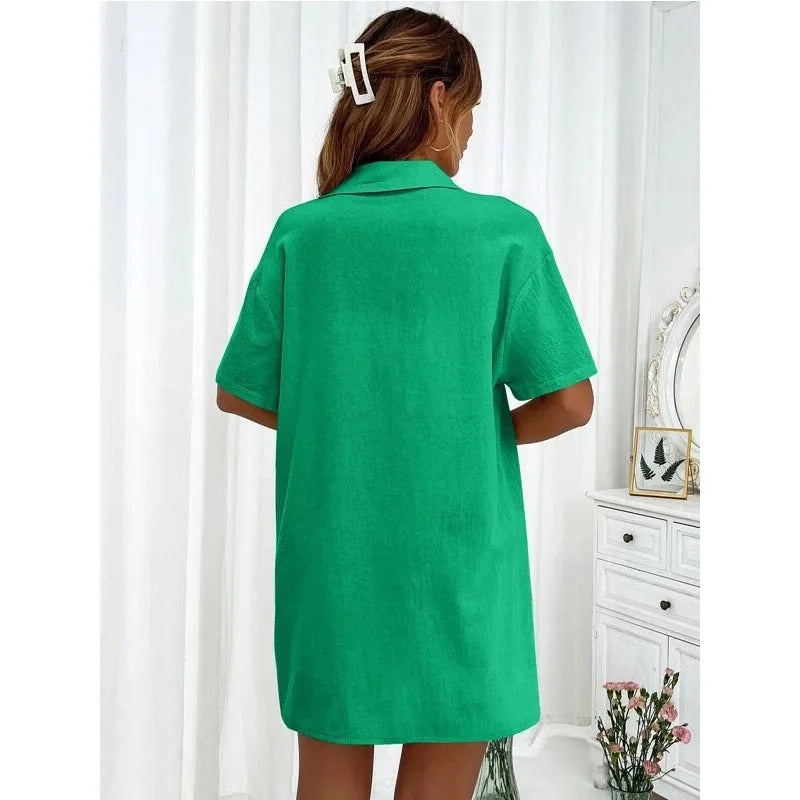 Solid Color Casual Loose Short Pants Sets For Women 2024 Elegant Summer Women's Two Pieces Suit Full Set Female Outfit Clothes