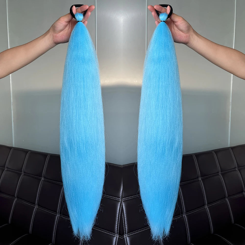 The 2-Pack Colorful Braiding Ponytail Set