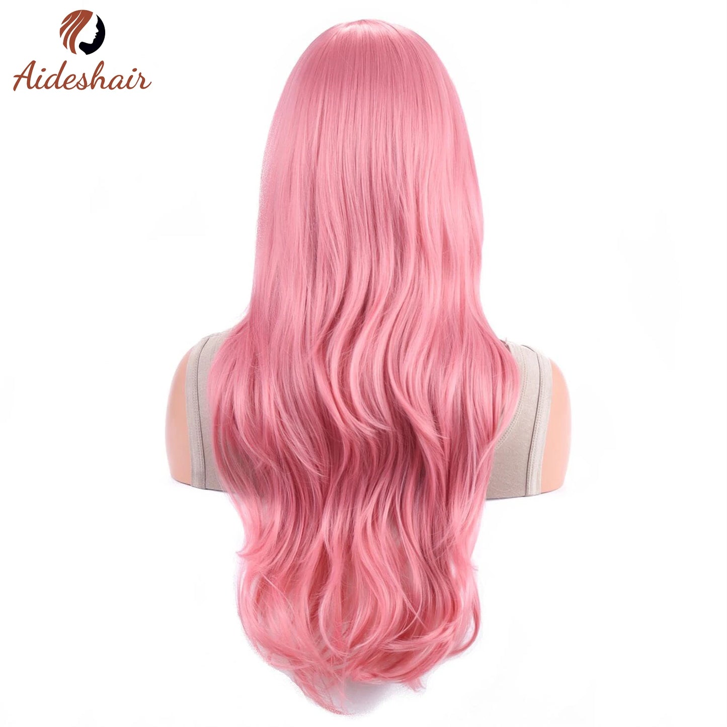 The 70CM Long Wavy Curly Heat-Resistant Wig