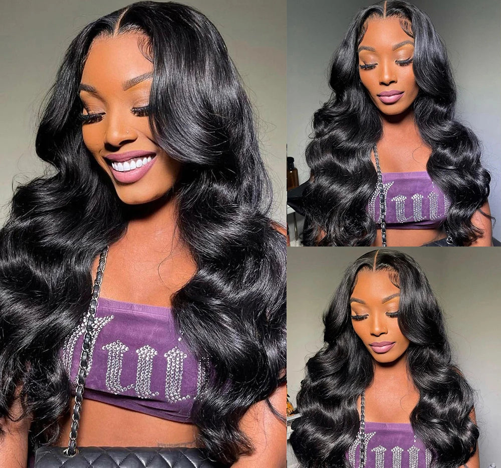 The Body Wave Transparent Lace Front Wig