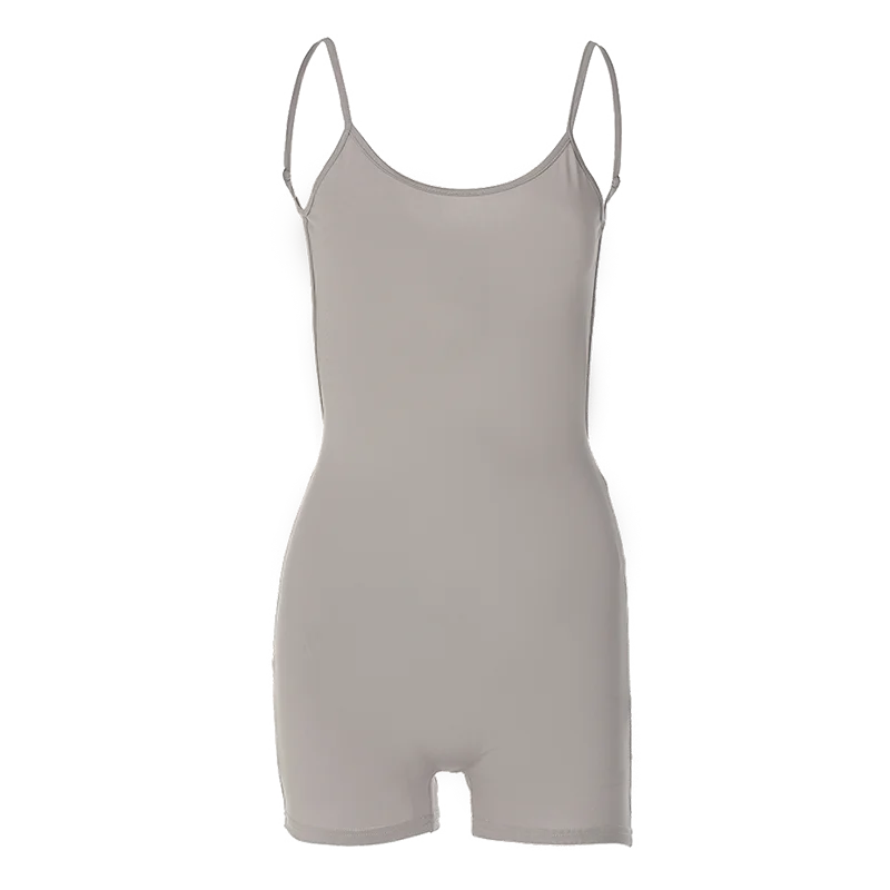 The Backless Ruched Bodycon Playsuit