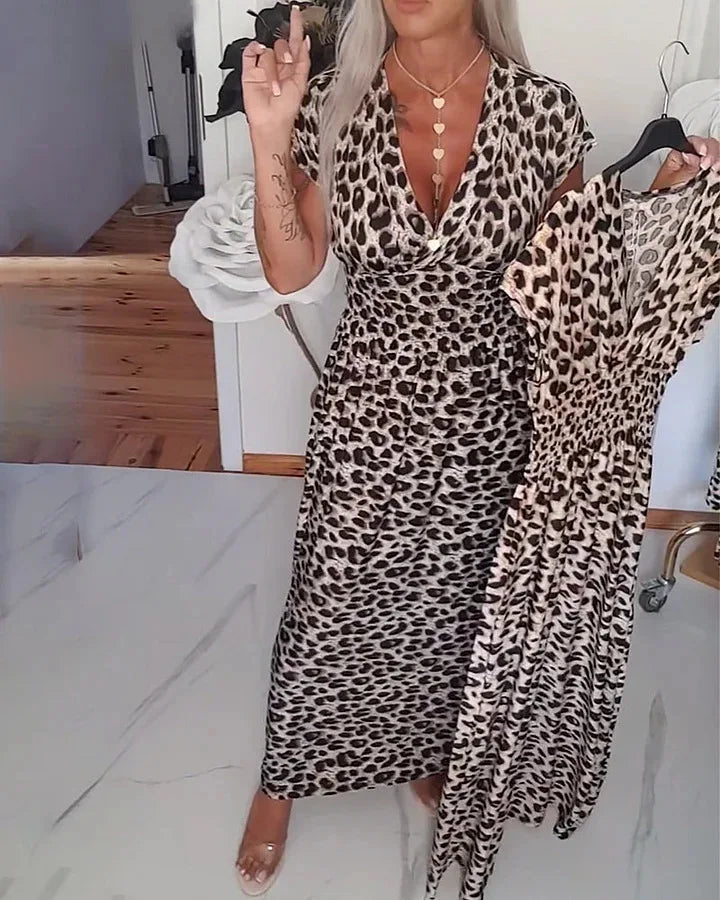 The Y2K Leopard Print Dress